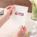 Recherche de de pompiers invitations Rouge