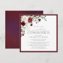 Recherche de première catholique petite communion invitations Aquarelle