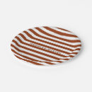 Recherche de rayé assiettes en papier Moderne