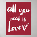 Recherche de saint valentin posters Rouge