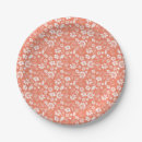 Recherche de fleurs tropicales assiettes en papier Toute personne