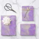 Recherche de motif de marbre papier cadeau Violet