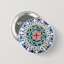 Recherche de mandala coloré badges Moderne