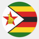 Recherche de drapeau zimbabwe autocollants Pays