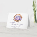 Recherche de le coquillage vœux cartes Aquarelle