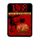 Recherche de astrologie chinoise magnets Né singe année 1968