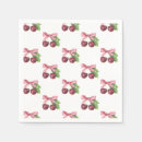 Recherche de cerise serviettes Aquarelle