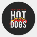 Recherche de hot dog drôle autocollants Chaud