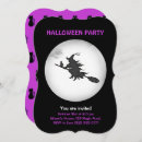 Recherche de sorcière volante invitations Moderne