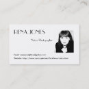 Recherche de témoin cartes visite Affaires