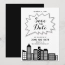 Recherche de horizon de new york invitations Sauver la date