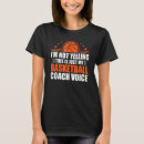 Zoek naar basketbal coach tshirts Team