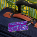 Recherche de personnalisables bagages étiquettes Violet
