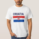 Zoek naar kroatische vlag tshirts Vlag van kroatië