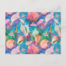 Recherche de mer turquoise cartes postales Aquarelle
