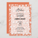 Recherche de peach floral invitations Été