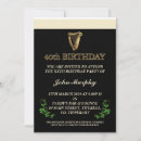 Recherche de l irlande invitations Shamrocks