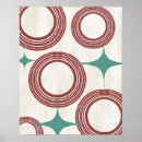 Recherche de abstrait rouge posters Rétro