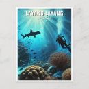 Recherche de requin marteau cartes postales Plongée