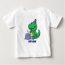 Recherche de anniversaire t rex bébé tshirts Mignon
