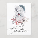 Recherche de husky christmas vœux cartes Animal