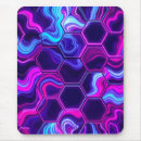 Recherche de hexagones tapis souris Violet