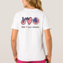 Recherche de amour amérique tshirts Drapeau américain