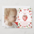 Recherche de la baie vœux cartes Fraise