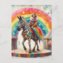 Recherche de clown de cirque cartes postales Unique