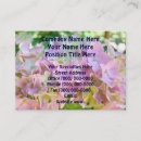 Recherche de hortensia rose cartes visite Hortensias