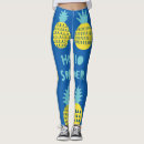 Recherche de ananas leggings Illustration