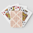Recherche de ornemental jeux de cartes Damassé
