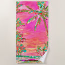 Recherche de hawaiian serviettes de plage Vintage