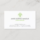 Recherche de feuille abstraite cartes visite Moderne