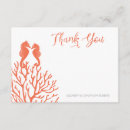 Recherche de hippocampe vœux cartes Corail