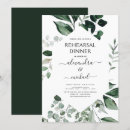 Recherche de foliage répétition dîner invitations Élégant