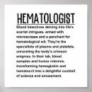 Zoek naar hematologie posters Hematoloog