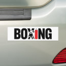 Recherche de boxe voiture autocollants Kickboxing
