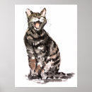 Recherche de cat art Aquarelle