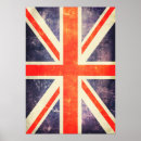 Recherche de drapeau vintage posters Royaume uni