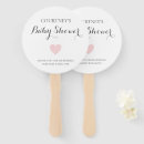 Recherche de baby shower éventails Fille