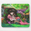 Recherche de fée verte tapis souris Jardin