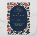 Recherche de palette de couleurs invitations Floral