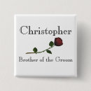 Zoek naar broer buttons Broer van de bruidegom