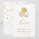 Recherche de 5 ans invitations Rose