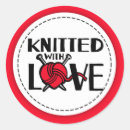 Recherche de tricot autocollants Tricoté avec amour