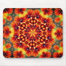 Recherche de fleur orange tapis souris Botanique