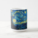 Recherche de ciel étoilé tasses Impressionnisme