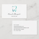Recherche de dentaire cartes visite Dents