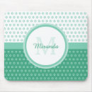 Recherche de pois vert et blanc tapis souris Pour elle